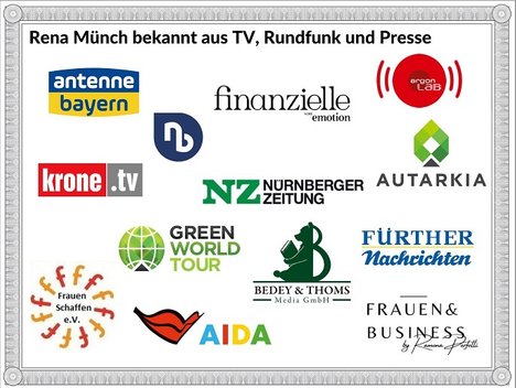 Rena Münch Frau Wandelbar bekannt aus TV, Rundfunk und Presse, Medien - Abnehmen und schlank werden ohne Jojo effekt